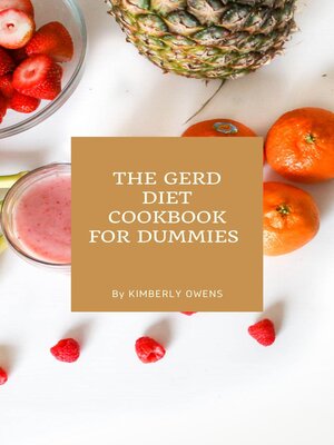 cover image of THE GERD DIET COOKBOOK FOR DUMMIES